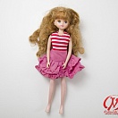 Японская кукла б/у (Jenny doll, Licca doll) red dress