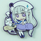 Re:Zero kara Hajimeru Isekai Seikatsu - Chara Banchoukou Rubber Mascot - Emilia Nurse