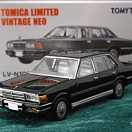 LV-N102a - nissan gloria 4door sedan 280e brougham 1979 (black) (Tomica Limited Vintage Neo Diecast 1/64)