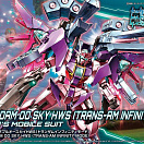 HGBD (#021) - Gundam 00 Sky HWS (Trans-AM Infinite Mode) Riku`s mobile suit