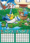 Календарь 2016 - Pokemon 2016 Calendar
