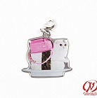 Cat sushi meow thick metal plate 3 - Nekozushi Torobi