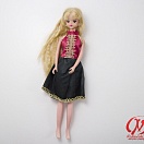 Японская кукла б/у (Jenny doll, Licca doll) black dress