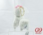 Alpacasso Alpaca Bridal Keychain (Альпака) - White Bride