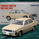 LV-N103b - mitsubishi galant Σ sigma 1600 gl 1977 (beige) (Tomica Limited Vintage Neo Diecast 1/64)