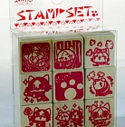 Airou stamps set (moster hunter)