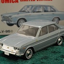 LV-95c - nissan cedric special 6 1966 (light blue) (Tomica Limited Vintage Diecast 1/64)