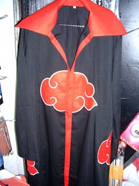 Akatsuki cloak (плащ) (XXL Naruto cosplay)
