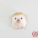 Hedgehog mascot & brooch - Hedgehog A tongue (brooch)