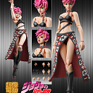 Super Action Statue -  Jojo no Kimyou na Bouken - Ver. Black - Ougon no Kaze - Trish Una