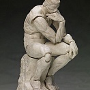 Figma SP-056b - The Table Museum - The Thinker Plaster Ver. (re-release)