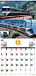 Календарь 2016 - Limited Express Train 2016 Calendar