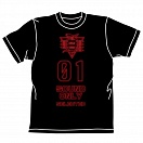 Evangelion SOUND ONLY T-shirt BLACK L