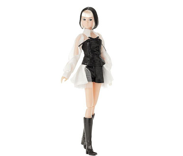 Momoko DOLL - GIRL POP blue star B&W Ver.