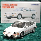 LV-N124b - honda ballade sports cr-x 1.5i special edition (white) (Tomica Limited Vintage Neo Diecast 1/64)