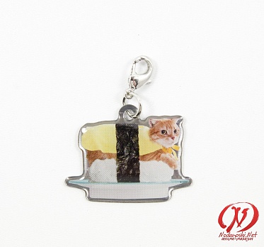 Cat sushi meow thick metal plate 3 - Nekozushi Margo