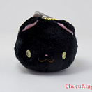 FUWAKOROMARU Mascot - plush cat - black ver.