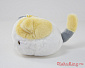 FUWAKOROMARU Mascot - plush cat - white+yellow+gray ver.