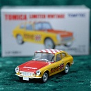 LV-125c - honda s600 coupe (dunlop) (Tomica Limited Vintage Diecast 1/64)