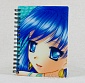 Notebook anime girl blue