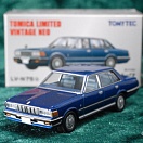 LV-N75b - nissan cedric 4door sedan 200 sgl extra 1979 (blue) (Tomica Limited Vintage Neo Diecast 1/64)