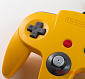 Джойстик желтый для Nintendo 64 (оригинал)