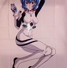 Evangelion bed sheet - Ayanami Rei (простыня)