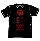 Evangelion SOUND ONLY T-shirt BLACK L