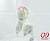 Alpacasso Alpaca Bridal Keychain (Альпака) - White Bride