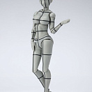 S.H.Figuarts - Body-chan - Edition Wire Frame - Gray Color Ver - Kentaro Yabuki
