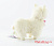 Alpacasso Alpaca Plush - PonPon Velvet Ribbon - Cream-chan
