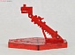 Action Base 2 Sparkle Clear Red
