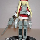 Mecha Musume #3 Repaint Version - T34/76 (Germany RED)