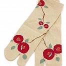 Two-Toe Socks - Camellia Pattern
