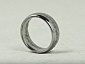 Lord of the Rings (The Hobbit) - One Ring (silver tungsten carbide) размер 9