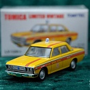 LV-129a - toyopet crown taxi (yellow) (Tomica Limited Vintage Diecast 1/64)