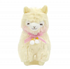 Alpacasso Alpaca Plush - PonPon Velvet Ribbon - Cream-chan