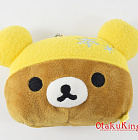 Rilakkuma (Рилаккума) - брелок в шапке с зимней вышивкой.