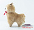 Alpacasso Alpaca Plush - PonPon Velvet Ribbon - Mocha-kun