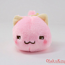 FUWAKOROMARU Mascot - plush cat - pink ver.