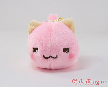 FUWAKOROMARU Mascot - plush cat - pink ver.