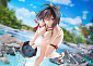 Yumia no Atelier Tsuioku no Renkinjutsushi to Gensou no Chi - Yumia Liessfeldt - Playing in the Water Ver.
