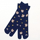 Two-Toe Socks - Owl Pattern