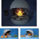Ghibli collection XI - Howl`s Moving Castle Calcifer`s Fireplace